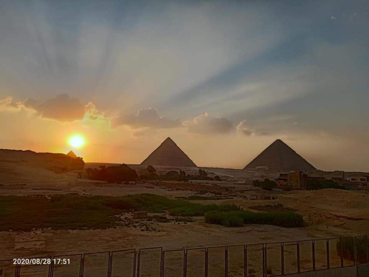 King Khufu Pyramids View Hotel Kafret el-Gabal Eksteriør bilde