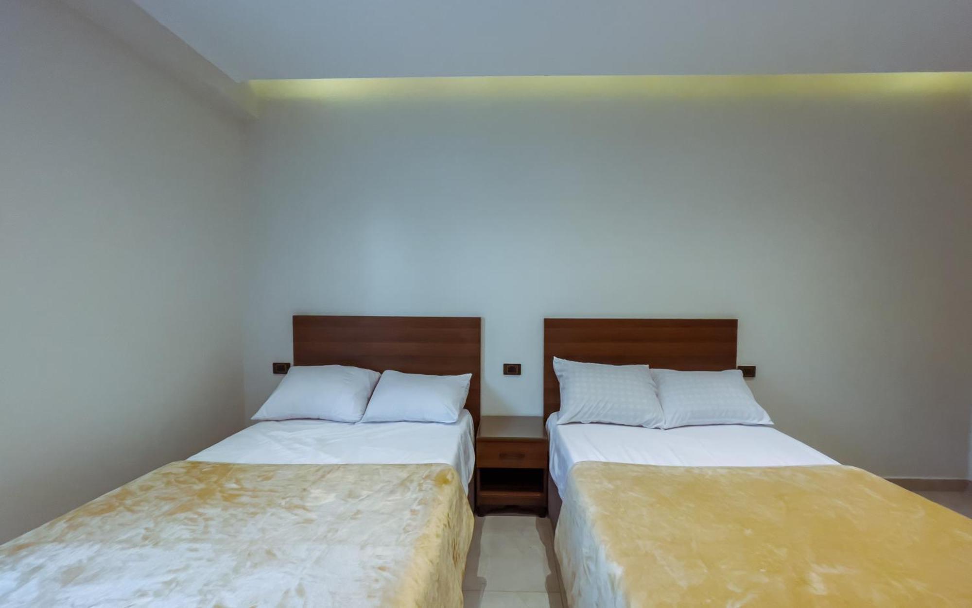 King Khufu Pyramids View Hotel Kafret el-Gabal Rom bilde