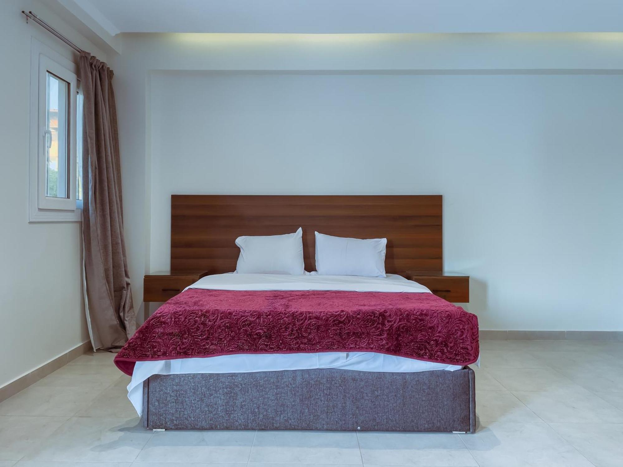 King Khufu Pyramids View Hotel Kafret el-Gabal Rom bilde
